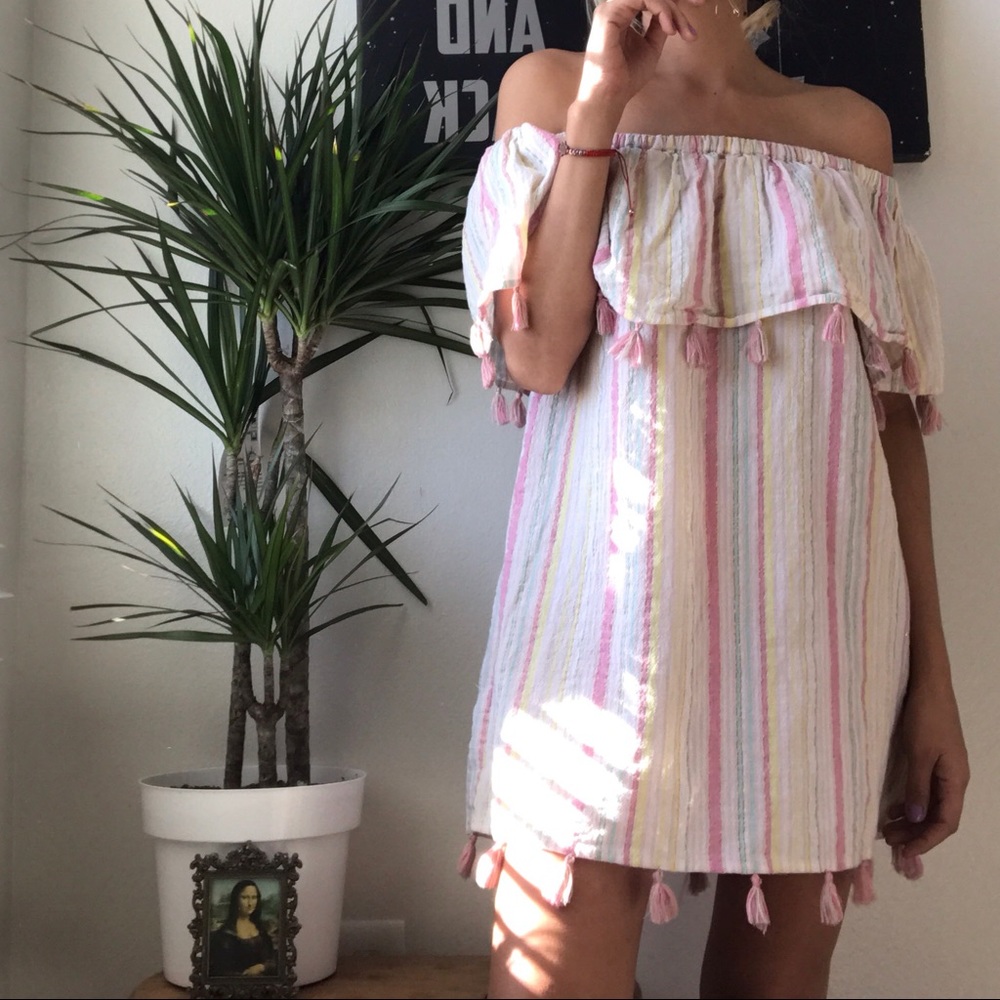Pastel Stripped Dress